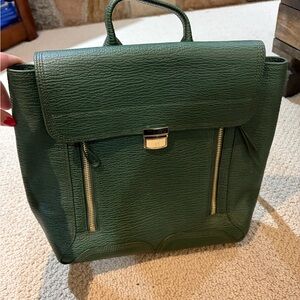 Phillip Lim Green Leather Backpack